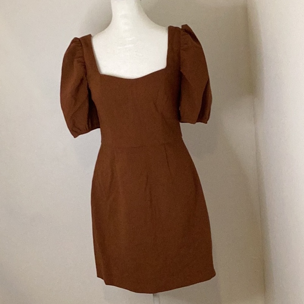 NWT French Connection Berina Whisper Minidress in Casablanca